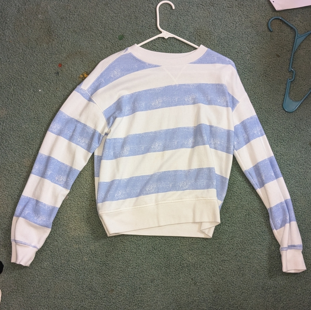 Blue striped Sweatshirt